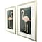 Homeroots Set Of Two Forest Flamingo Gold Framed Wall Art, 2PK 653067 - alternate 5