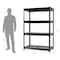 Shuntong Atlas 4-Tier 48 in.W x 24 in.D x 72 in.H Heavy Duty Garage Shelving Unit Load 12000 Lbs, Hammertone ATLAS482472-4H3000 - alternate 5