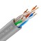 Syston Cable Technology Cat 6e Ethernet Cable Bulk, 20ft Gray, 600MHz 23AWG Solid Bare Copper, CMR Riser-Rated for PoE Use BULK1258-20GY - alternate 1
