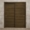 Sartodoors Sliding Closet Bypass Doors 72 x 96 inches, Ego 5000 Marble Oak, Rails Hardware Set, Wood Solid B EGO5000DBD-DMR-7296 - alternate 5