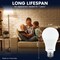 Luxrite A19 LED Light Bulb 100 Watt Equivalent, 3500K Natural White, 1500LM, Non-Dimmable, 48PK LR21542 - alternate 7