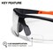 Klein Tools Low-Profile Bifocal Safety Glasses +1.50 03614 - alternate 6