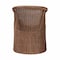 Bali & Pari Memphis Bohemian Peanut Brown Braided Rattan Arm Chair 255-14075-ZORO - alternate 8