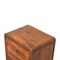 Homeroots 24" Brown Solid Wood Three Drawer Nightstand 651498 - alternate 15