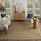 Homeroots 8' X 10' Natural And Brown Handmade Indoor Outdoor Area Rug 551070 - alternate 7