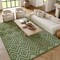 Homeroots 6' X 9' Dark Green And Light Green Geometric Indoor Outdoor Area Rug 550188 - alternate 9