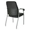 Office Star Products 837 Visitor Chairs Padded Visitor's Chair, Black 83730T-30 - alternate 4