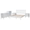 Baxton Studio Callison Bedroom Set with Chest, White, Queen 271-14735-14743-14741-14737-14737-ZORO - alternate 8