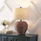 Jonathan Y Alaro 24.5" Farmhouse Coastal Water Hyacinth Basket LED Table Lamp, Dark Brown JYL6501B - alternate 6