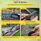 Vevor 4' x 300' Woven Weed Barrier Landscape Fabric Ground Cover Black 5.8oz VV-FCB-PE 4*300FT 5.8OZ - alternate 7