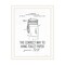 Homeroots Correct Way to Hang Toilet Paper White Framed Print Bathroom Wall Art 530091 - alternate 1