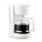 Betty Crocker 12-Cup Drip Coffee Maker with Heat Resistant Glass Carafe, White BC-5729W - alternate 1