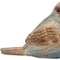 Homeroots Set of Six 3" Blue And Brown Polyresin Bird Figurine Tabletop Sculpture, 6PK 518144 - alternate 4