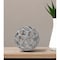 Homeroots Light Gray Metal Hollow Orb Sculpture 392470 - alternate 6
