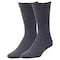 Railroad Sock Mens Crew Socks, 85% Cotton, 15% Nylon, Black, 6-12 M, 3 PK 6031 - alternate 2