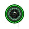 Holland Bar Stool Dallas Stars 15 Double Neon Wall Clock Clk15BK - alternate 1