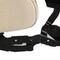Homeroots Beige Italian Leather Power Reclining Curved Seven Piece Corner Sectional With Console 544978 - alternate 9