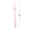 Smarty Had A Party Pink Baroque Disposable Plastic Dinner Forks, 480PK 8310-PNK-CASE - alternate 7