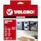 Velcro Brand Reclosable Fastener, 3/4 in W, White, 200 PK 91824 - alternate 1