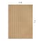 World Rug Gallery Herringbone Stripe Reversible Jute-Look Indoor/Outdoor Rug 5 ft x 7 ft Natural WR185NATURAL5X7 - alternate 5