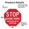 Signmission Stop Sound Horn Proceed with Cautio, 18 Inch X 18 Inch, Vinyl Decal OC-D-18-323 - alternate 3