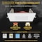Nuwatt 3 Inch 2 Hour Square Trim Fire Rated Recessed Lighting Canless LED Lights 2700K-5000K, 550LM, 6PK NW-P-SQDL-3-8W-5CT-FR-WH-6P - alternate 9