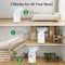 Edendirect 40 pt. 2,500 sq. ft. Dehumidifier in White with Drain Hose, Bucket, Auto Defrost, 24Hr Timer,  ZR-AP18-2418EE - alternate 8