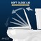 Anzzi Rev 12in 2pc 1.28 GPF Siphon Round Ceramic Toilet, White Soft Close Seat, ADA height Included TL-AZ071 - alternate 6