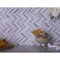 Apollo Tile White Gray 11x11 Equator Marble Polished Floor and Wall Mosaic Tile 4.35 sqft/case, 5PK APLMRM88CV06A - alternate 8