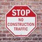 Signmission Stop No Construction Traffic, 10 inch X 10 inch, Aluminum Metal Signs, 2PK OC-A-2PACK-10-110 - alternate 5