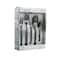 Megachef Baily 20 Piece Flatware Utensil Set, Stainless Steel Service for 4 in Black MCFW-BAILY-BLACK - alternate 1