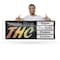 Signmission Smoke Shop THC, 18 Inch x 48 Inch, Vinyl Banner B-30858 - alternate 4