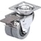 Zoro Select Plate Caster, Swivel, Rubber, 2 13/16"H LDA-VPA 50G-FI - alternate 1