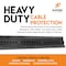 Xpose Safety Rubber Speed Bump 72inL x 12inW x 2inH, 4PK RSH-6-4-X - alternate 4