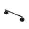 Paradise Bathworks Utopia, Single Towel Bar, 18", Matte Black 71420 - alternate 1