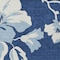 Homeroots 9' X 12' Navy Blue Denim Blue And Ivory Floral Washable Indoor Outdoor Area Rug 589558 - alternate 6