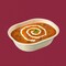 Chuk Bowl 8 oz oval, Natural Molded Fiber, 800 Count Case, 800PK BW-08-OV - alternate 5