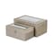Homeroots Set of Two Rose Gold Solid Wood Glass And Metal Box With Lid, 2PK 489334 - alternate 5