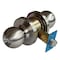 Ecs Hardware Commercial Door Knob Set, 2-3/4 Standard Backest, Satin Chrome, Storeroom, Grade 2 ECSH-CDK201-SS-ST - alternate 1