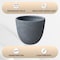 Leisuremod Dahlia Tapered Round Fiberstone & MgO Clay Planter with Cover, Weather-Resistant DP11AC - alternate 9