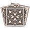 Homeroots 12" X 12" Espresso Brown Mosaic Peel and Stick Removable Tiles 556425 - alternate 1