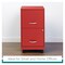 Space Solutions 14.25 in W 2 Drawer Mobile Vertical File Cabinet, Lava Red 24410 - alternate 11