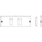 Siemens ALPHA 630 Universal Circuit breaker kit 1x 3VA20-22/100A/160A/250A 3+4-pole 8GK6725-2KK23 - alternate 3