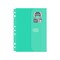 C-Line Products 5-1/2" x  8-1/2" Mini Size Assorted Super Heavyweight Poly Binder Pockets, 36EA/DS, 6DS/CT 08730-DS - alternate 6