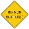 Sign Solutions Usa Traffic Sign, 36 in Width, Aluminum Sign, Diamond DUS12DYE3636W70-1 - alternate 1