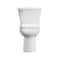 American Standard Complete Toilet, Elongated Bowl, 1.28 gpf Flush, 12 in Rough-In, 16-1/2 in H Rim, White 736AA101.020 - alternate 4