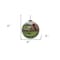Homeroots Farm in the Fall Scenery Hand Painted Mouth Blown Glass Ornament 477444 - alternate 4