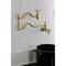 Kingston Brass Wall Mount Pot Filler Faucet, Brushed Brass KS2107CG - alternate 6