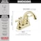 Delta Windemere Two Handle Centerset Bathroom Faucet B2596LF-PB - alternate 4