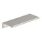 Amerock Streamline II 4 inch (102mm) Length Satin Nickel Cabinet Edge Pull, 10PK 10VMP37192G10 - alternate 1